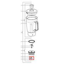 Передаточный вал для блендера Moulinex (Мулинекс) - MS-0A11394