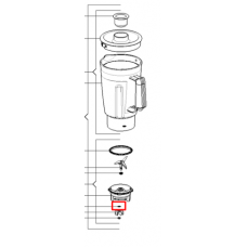 Шайба для блендера Moulinex (Мулинекс) - MS-0A11393