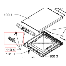 Ручка люка для стиральной машины Whirlpool (Вирпул) - 481010444095